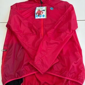 Red Cycling Jacket by Velo